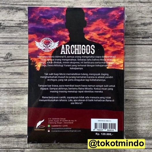 ORIGINAL Novel ARCHIGOS (Alphaawordl) Momentous Publisher