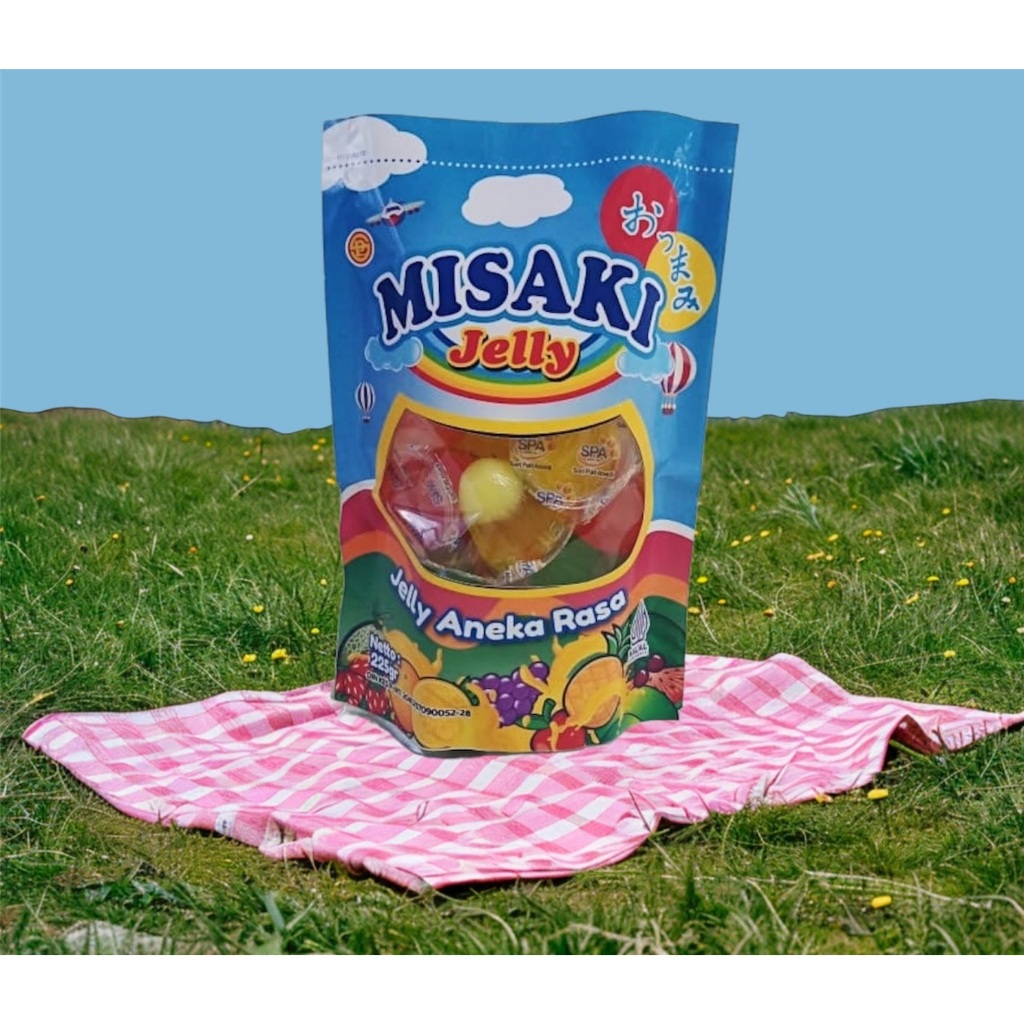 

Misaki Jelly Bag Pouch 15pcs / JELLY BUAH / AGAR-AGAR / Sari Pati Abadi