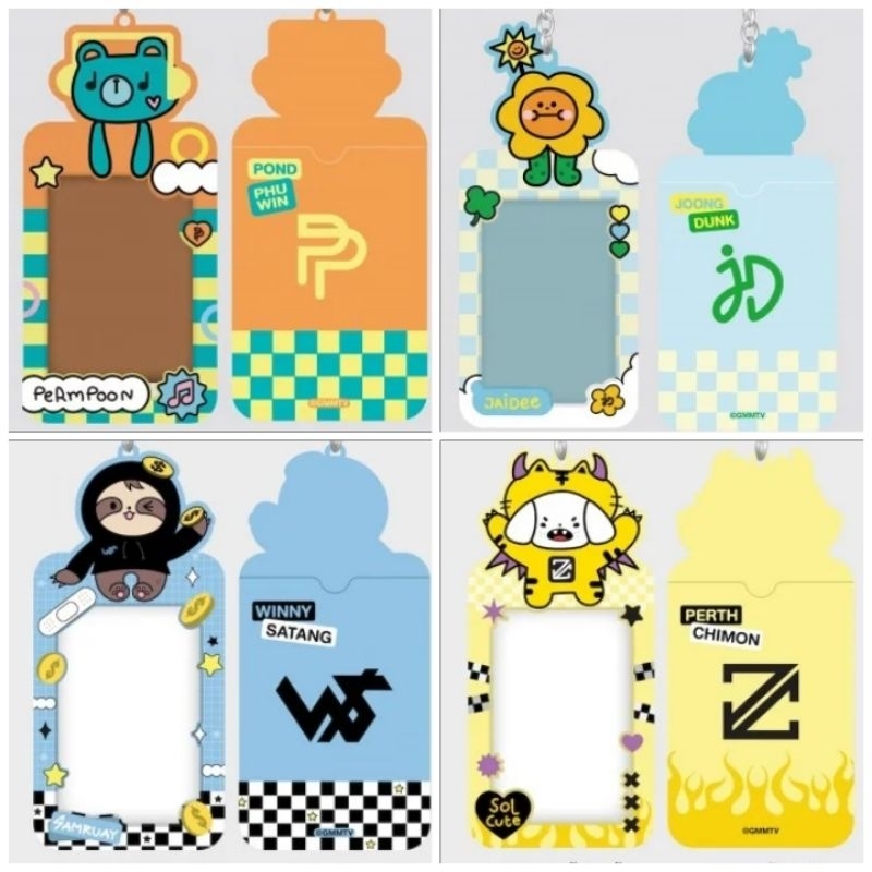 Card holder Fanmade Acrilic Couple GMMTV (Tulis di Catatan)
