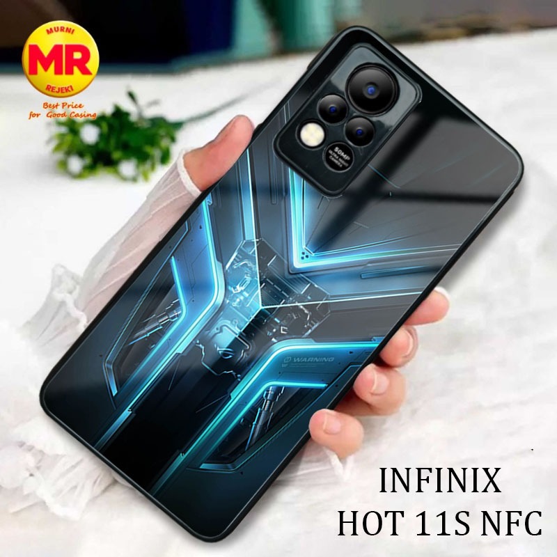 Case Infinix Hot 11s Nfc Terbaru Casing Infinix Rog Cassing 2d Hardcase Softcase Premium Glossy