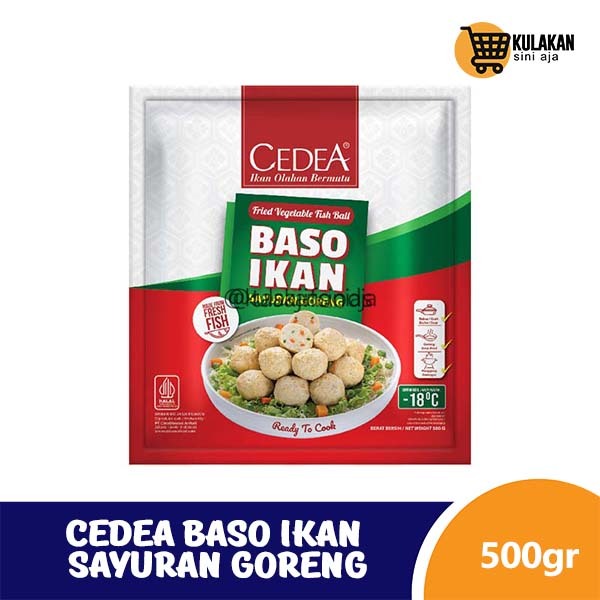 

Cedea Baso Ikan Sayuran Goreng