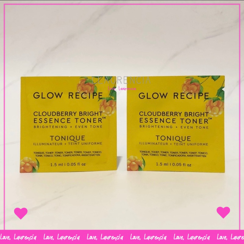 Glow Recipe Cloudberry Bright Essence Toner SAMPLE