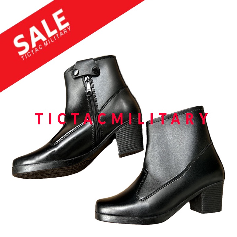 KODE O46G Tictac Sepatu Polwan Pdh Polwan Sepatu PDH SUS Cewek