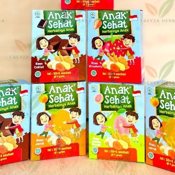 

Jamu Nafsu Makan Anak Sehat isi 11 Sachet