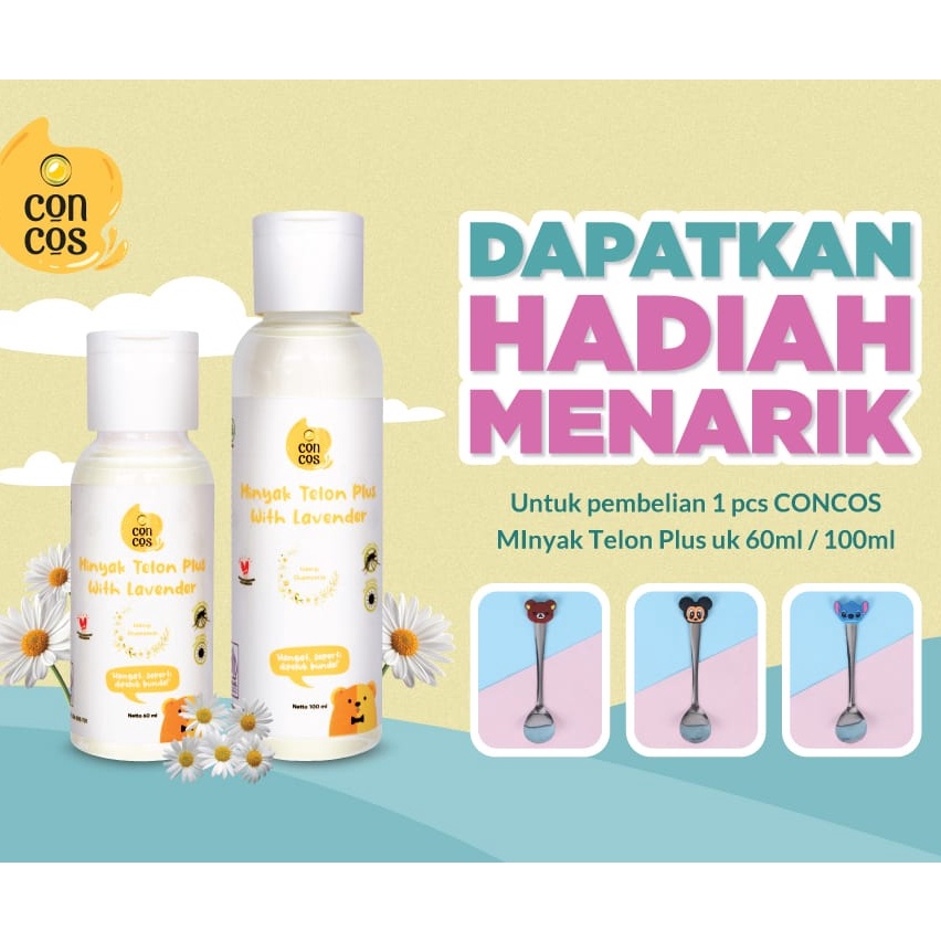 

HJ6 Concos Minyak Telon Plus With Lavender Aroma Chamomile Vitamin E Anti Nyamuk
