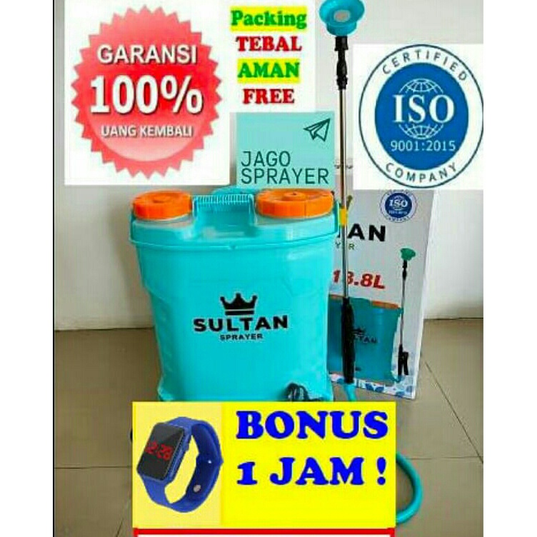 KODE J32V EFISIEN Sprayer Elektrik SULTAN SPRAYER 138 L Tangki Tengki Alat Semprot Pertanian Elektri