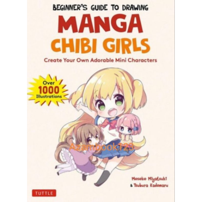 Buku Beginner's Guide to Drawing Manga Chibi Girls