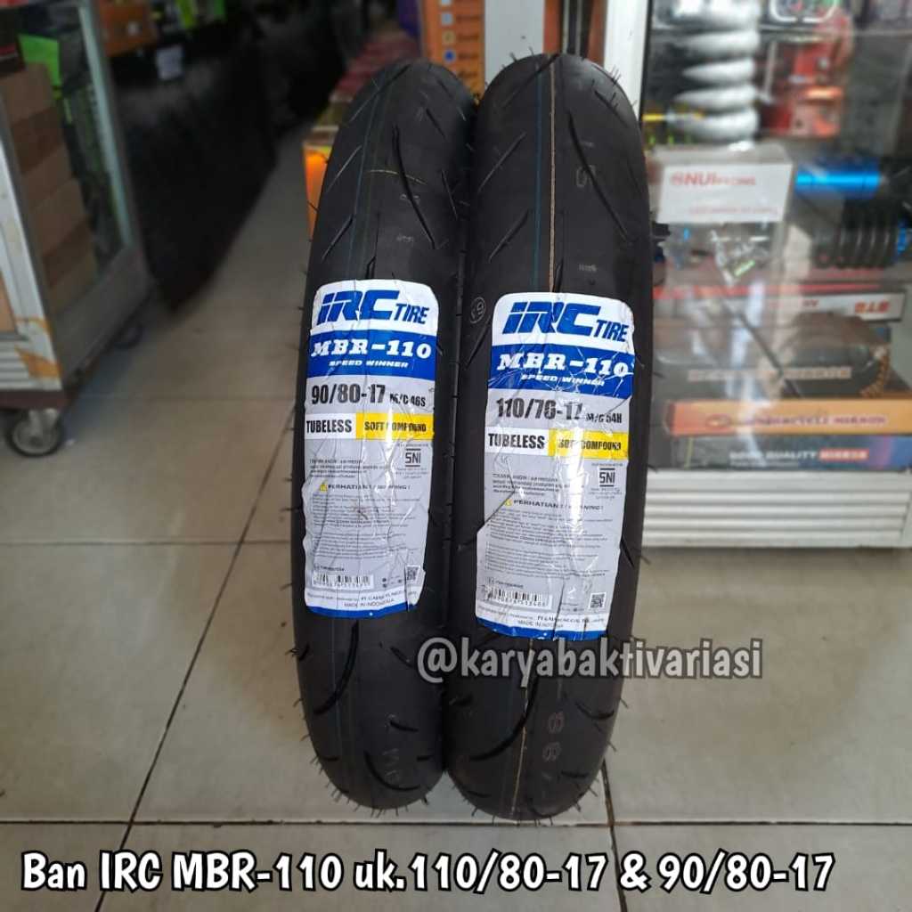 BAN IRC MBR-110 UKURAN 90/80-17, 110/70-17