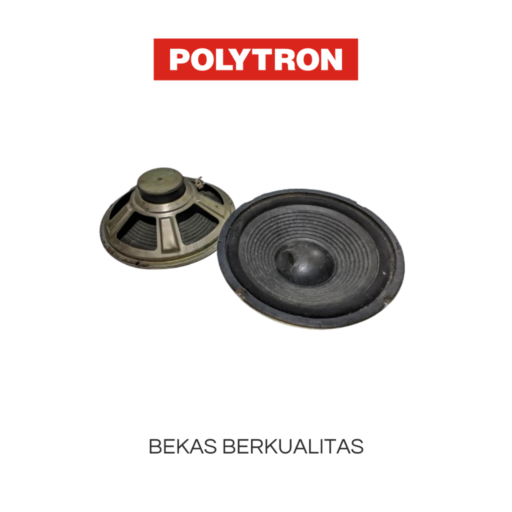 10 inch Spiker Bekas Big band Polytron Lawas DUA BUAH