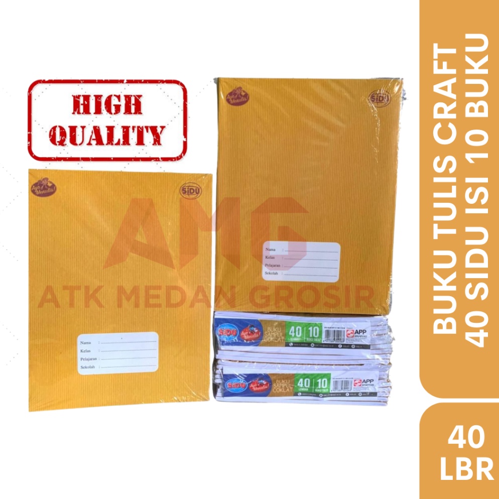 

KODE X6E BUKU TULIS SIDU 4 LEMBAR SAMPUL COKLAT 1 BUKU
