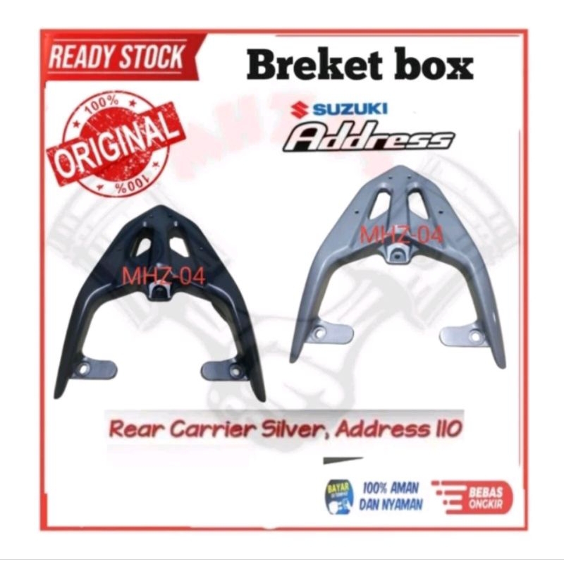 Breket Top Box Suzuki Address 110 Behel Box address old 110 bracket Box Suzuki Address