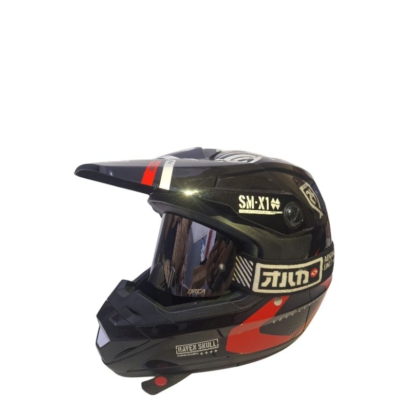 HELM RSV ORCA ESQUELETO SERIES - BLACK
