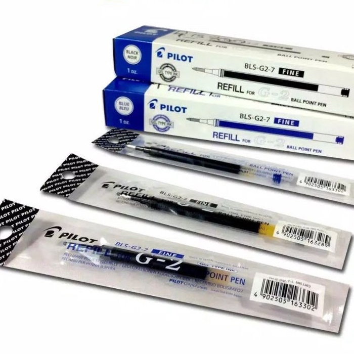 

CUCIGUDANG Refill Tinta Isi Ulang Pen Pilot G2 Fine BLSG27 Ball Point Ink
