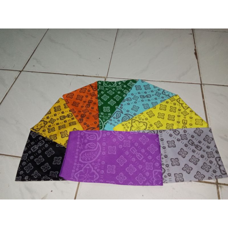 slayer bandana motif batik multifungsi slayer multifungsi pria wanita