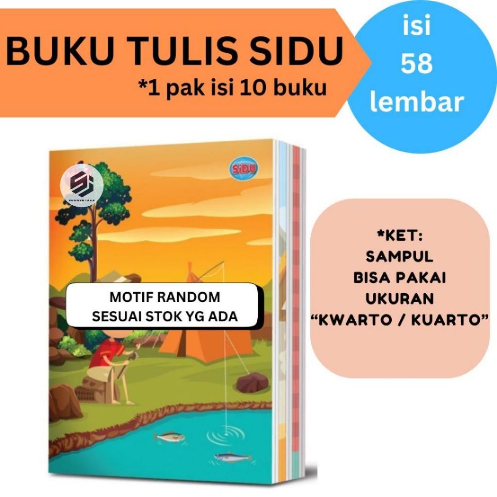 

BUKU TULIS SiDu 58 Lembar/Buku Tulis SiDu 38 Lembar