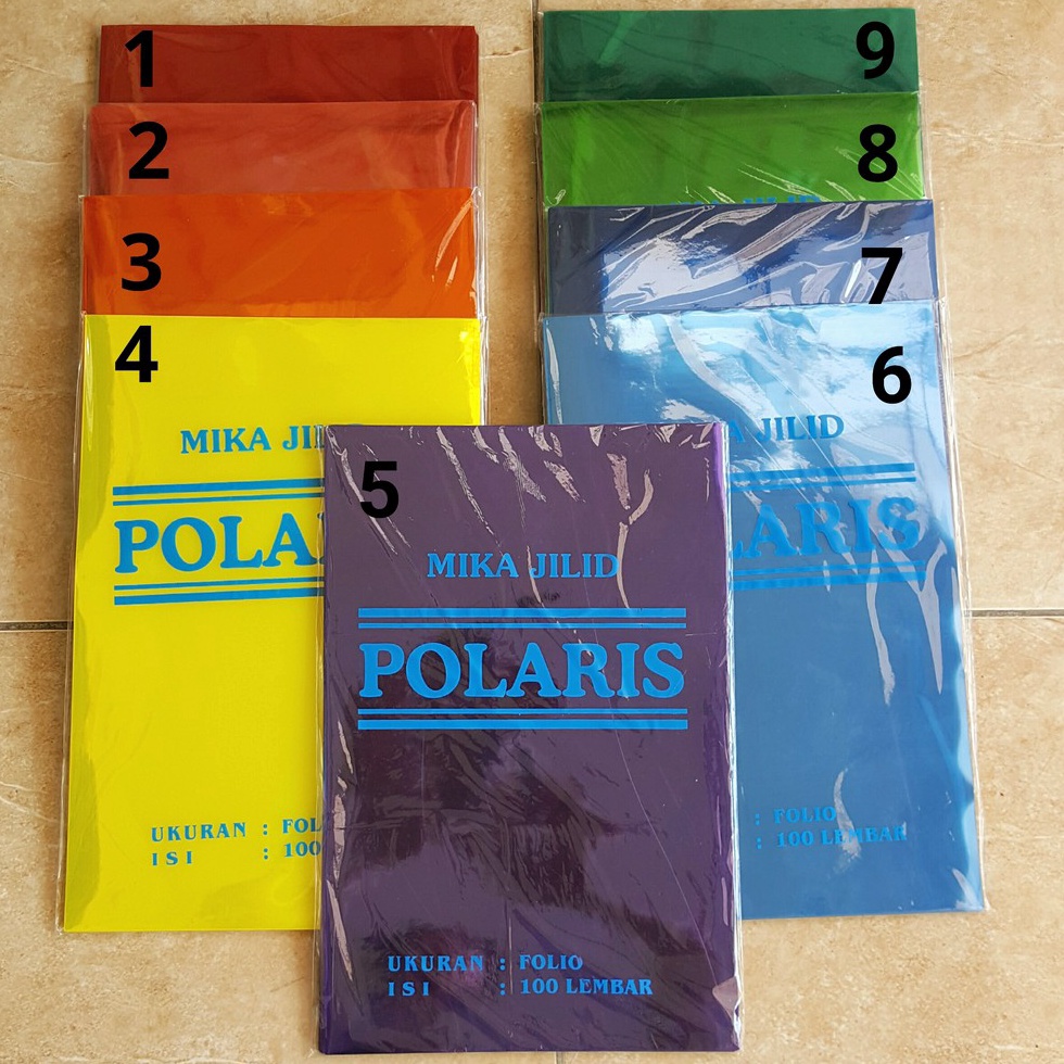 

KODE H74I Mika Jilid Polaris Folio 7 Warna