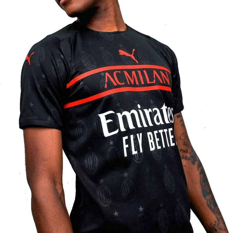 GOGO READY STOK LANGSUNG KIRIM BAJU BOLA JERSEY ACCC MMMILAN 3RD 221 222 JERSEY AC MILAN 3RD 222 GRA