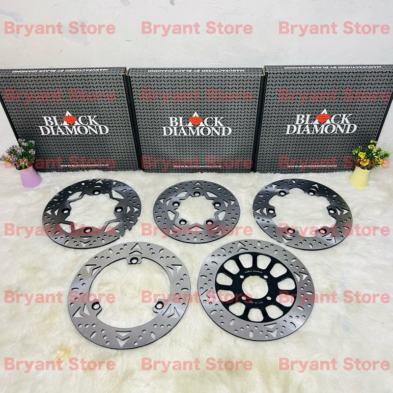 PIRINGAN CAKRAM BELAKANG REAR BLACK DIAMOND MX KING NEW VIXION SATRIA 2TAK HIU NMAX OLD NEW NINJA R 