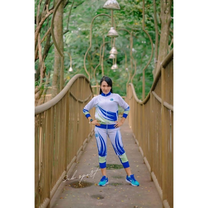BAJU OLAHRAGA SENAM AEROBIK PRIA DAN WANITA BERKUALITAS SXB JACKET-JOGGER