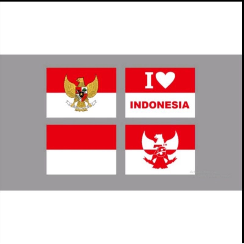 

STIKER MERAH PUTIH KARNAVAL/AGUSTUSAN/KEMERDEKAAN/17 AGUSTUS