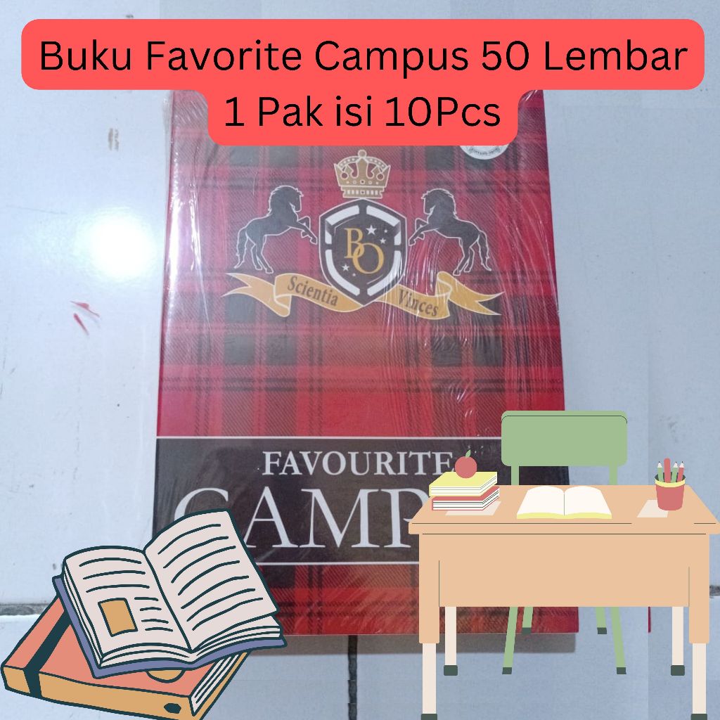 

BUKU TULIS MAXI BOXI 50 HALAMAN MEREK BIASA 1 PAK 10 BUKU