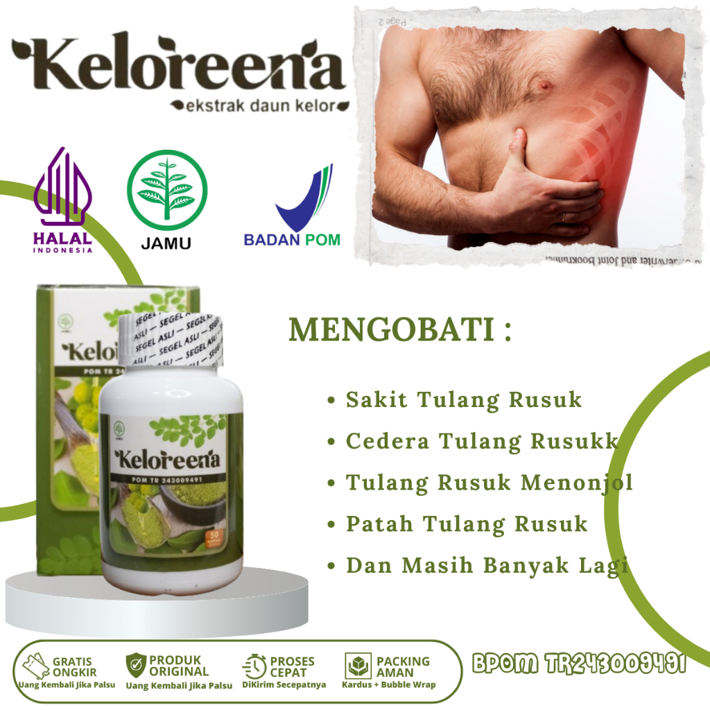 Obat Sakit Tulang Rusuk Sebelah Kiri/Kanan, Nyeri Otot Tulang Rusuk, Penykit Kostokondritis, Cedera 
