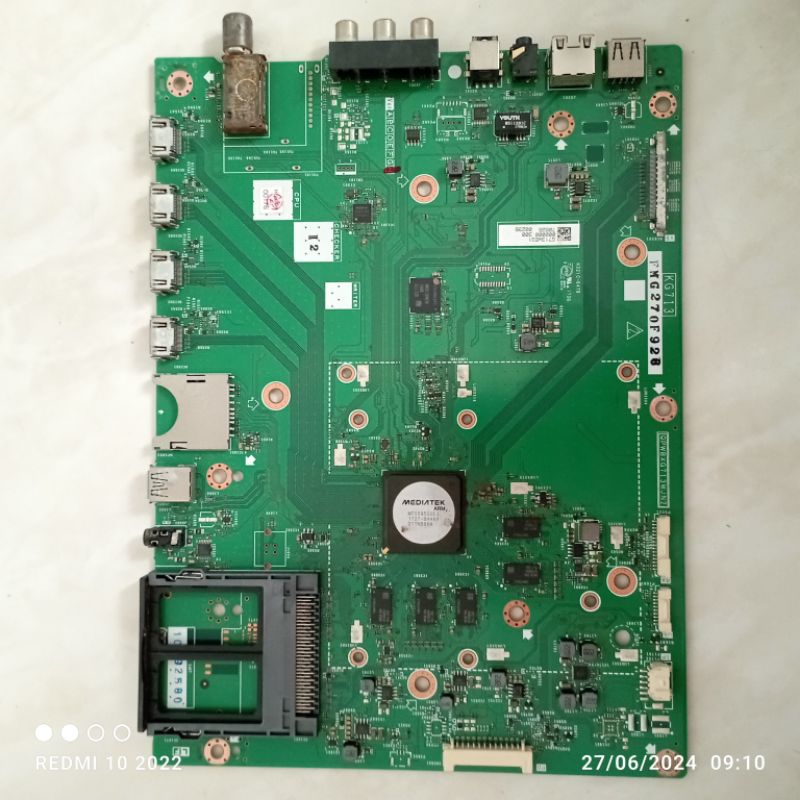 MB MOBO MAINBOARD MODULE MESIN TV SHARP LC-50LE580X