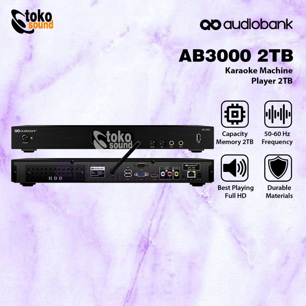 Audiobank Karaoke Player AB3000 AB 3000 Original