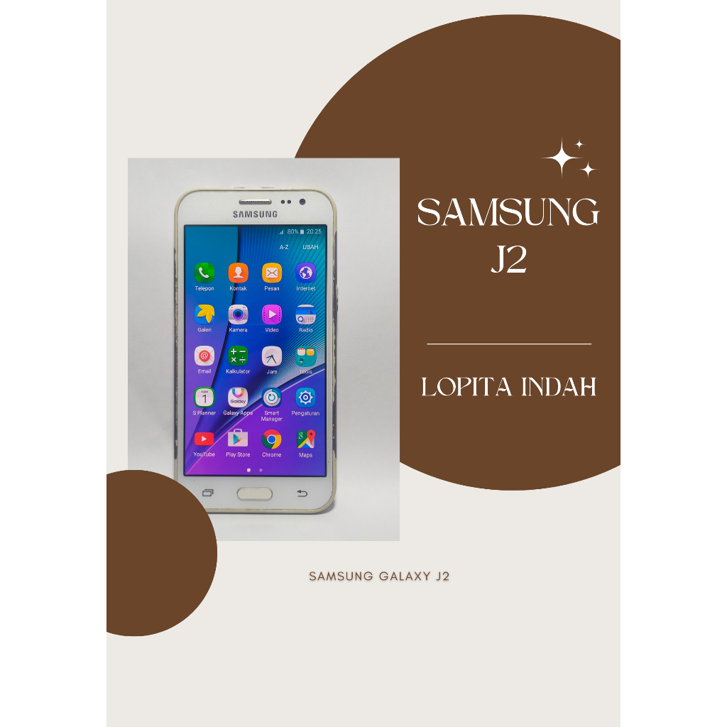 Samsung Galaxy J2 SM-J200G second seken murah normal