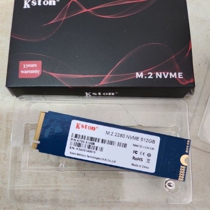 SSD NVME 512GB SSD KSTON M.2 NVME 512GB