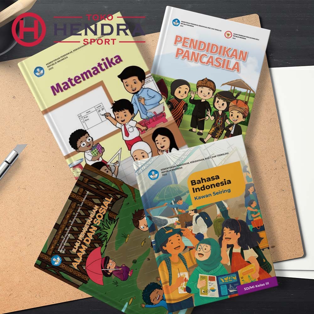 

Buku Paket Pelajaran Kelas 3 SD Kurikulum Merdeka Edisi Terbaru