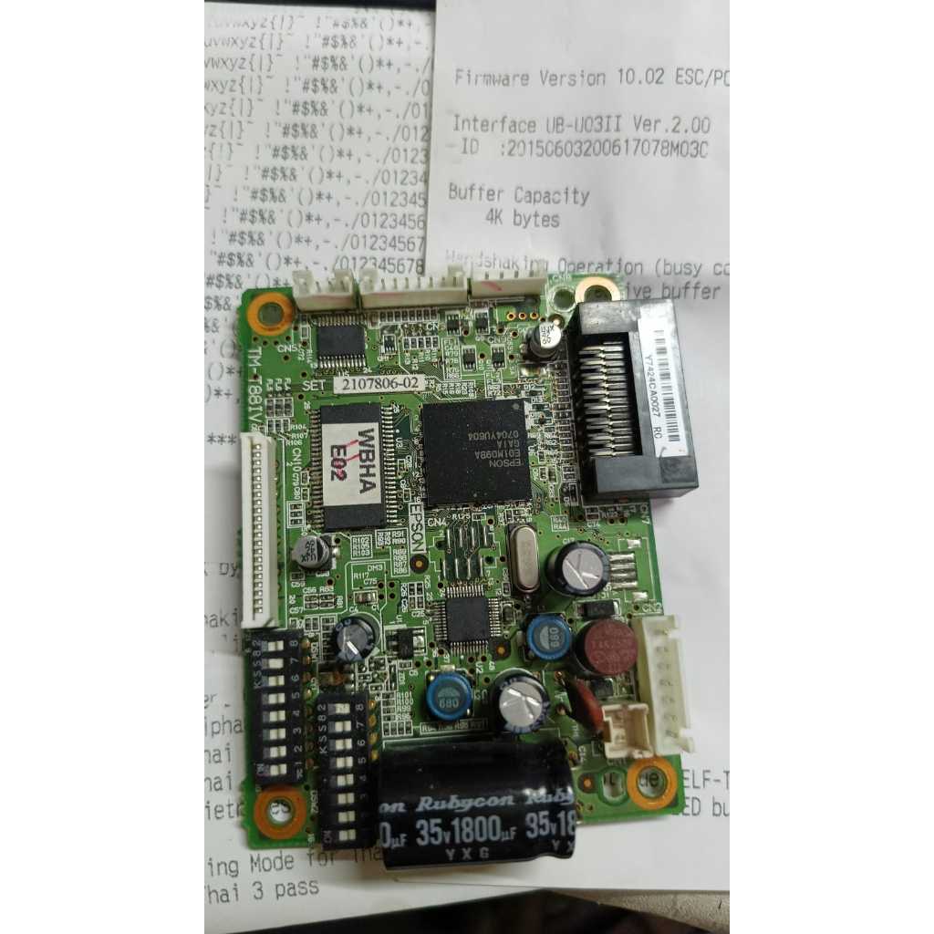 mainboard TMT88IV board TM-T88IV EPSON TM-T88 IV motherboard printer kasir EPSON