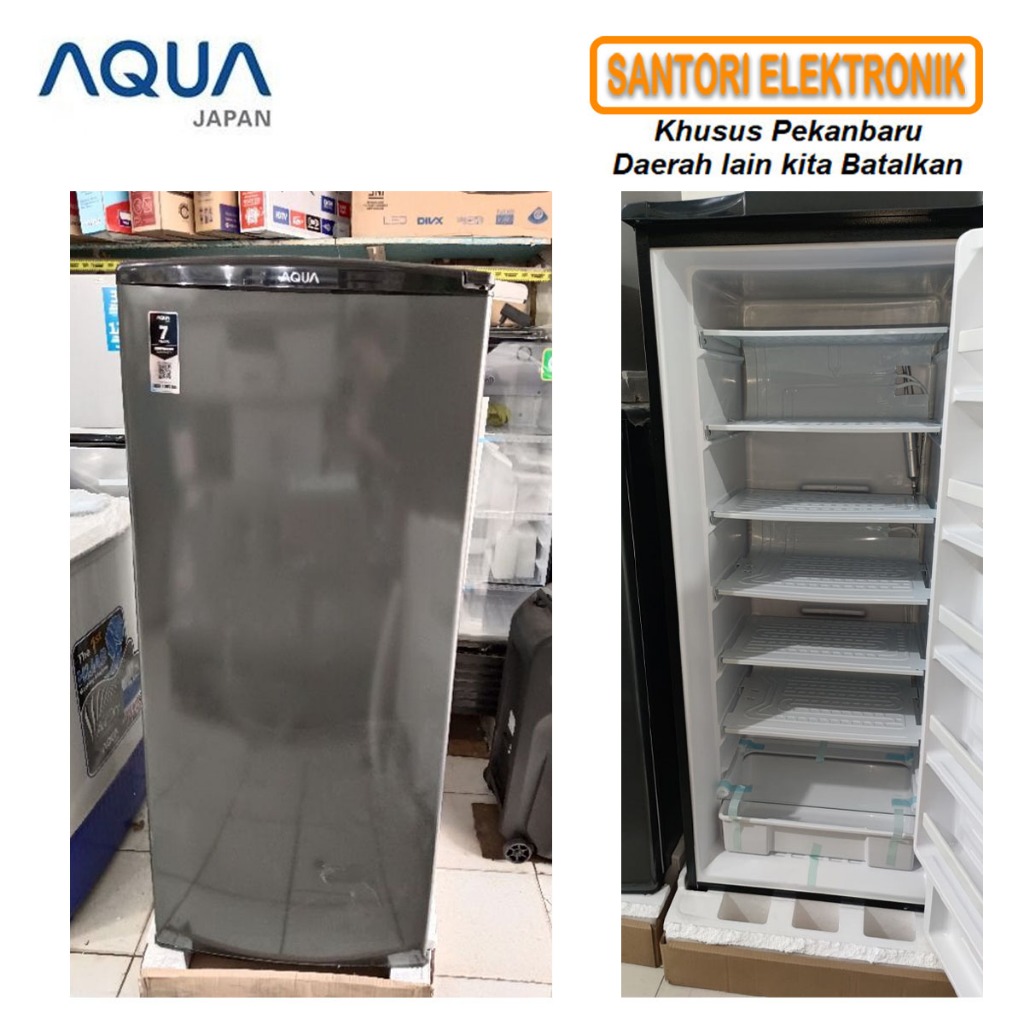 KULKAS FREEZER / FREEZER STAND AQUA AQF-S6 LEMARI ES