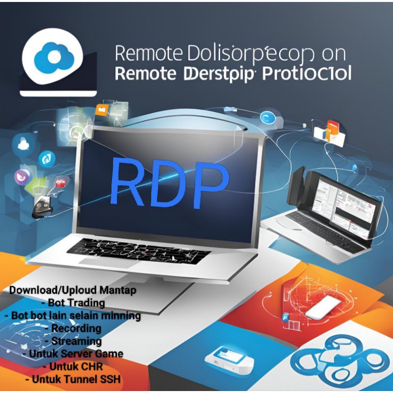 RDP WINDOWS 30 hari RAM 9GB 16GB 32GB DAN 64GB 12GB SUPORTOPENALL