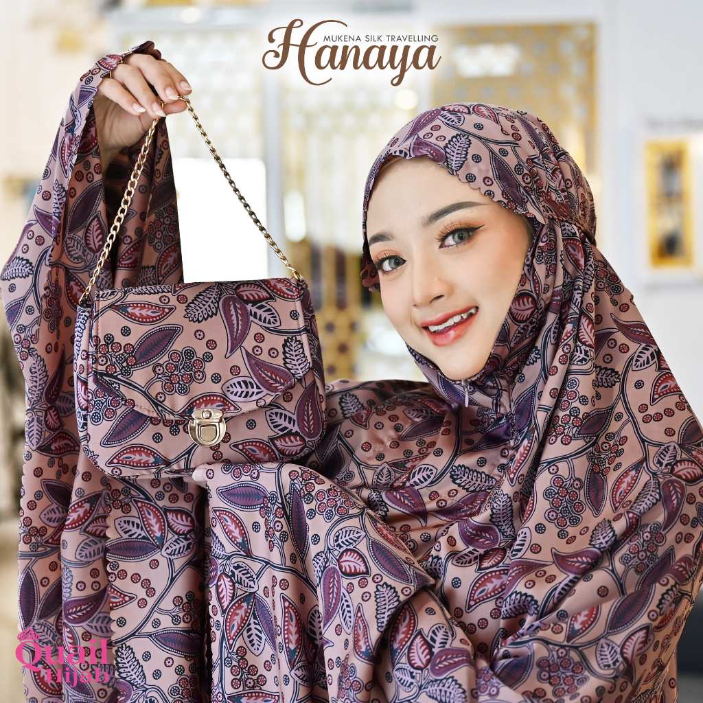 Quail Hijab - HANAYA MUKENA TRAVELING ORI QUAIL