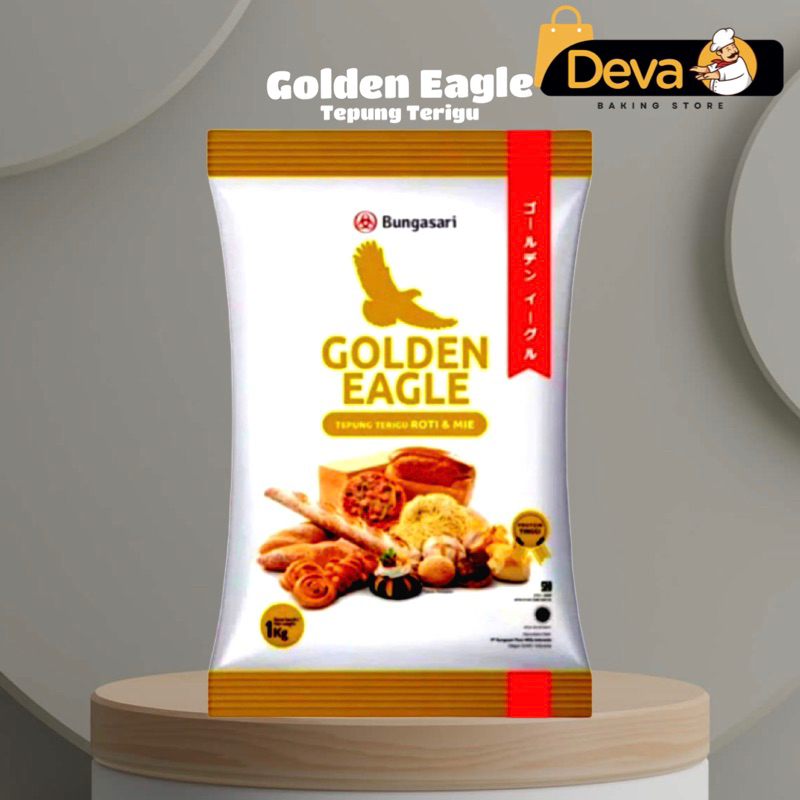 

Golden Eagle Tepung Terigu Roti Dan Mie 1kg