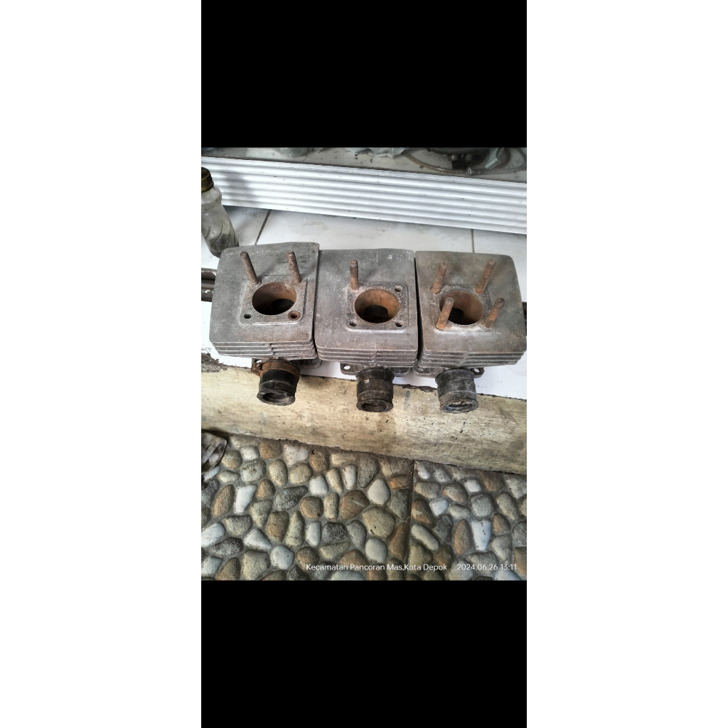 Blok Suzuki GT 380 original copotan (harga satuan)