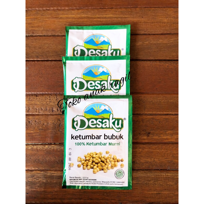 

Ketumbar bubuk desaku 1 renceng isi 12 sachet
