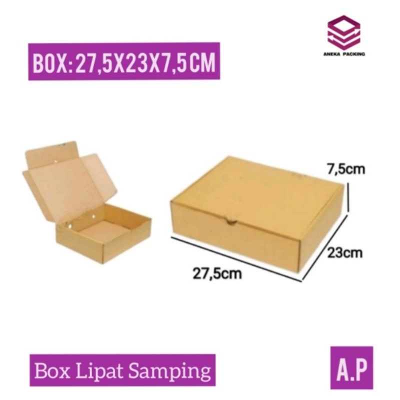 

Box 27,5x23x7,5 cm(kain)/hampers/boxonlineshop/kardus/packing