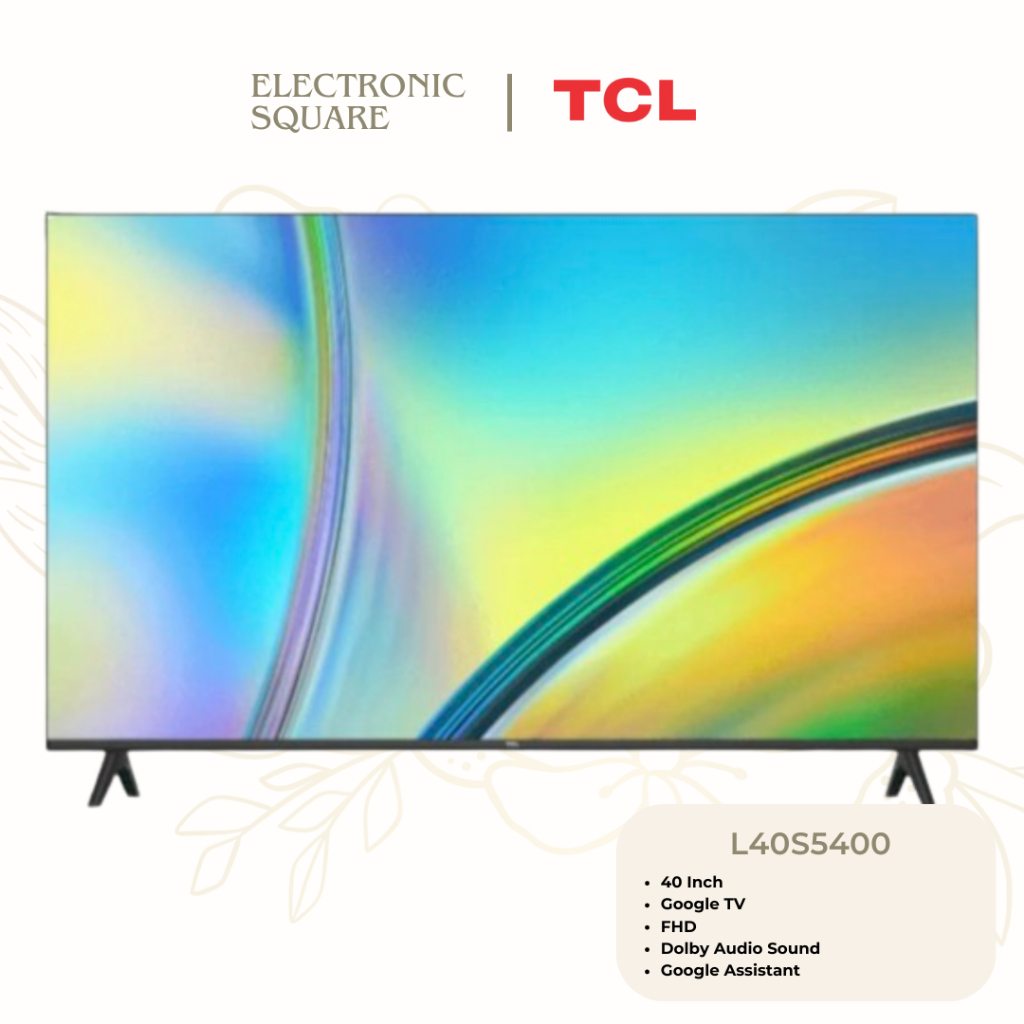 LED TV TCL 40 Inch L40S5400 Full HD Google TV