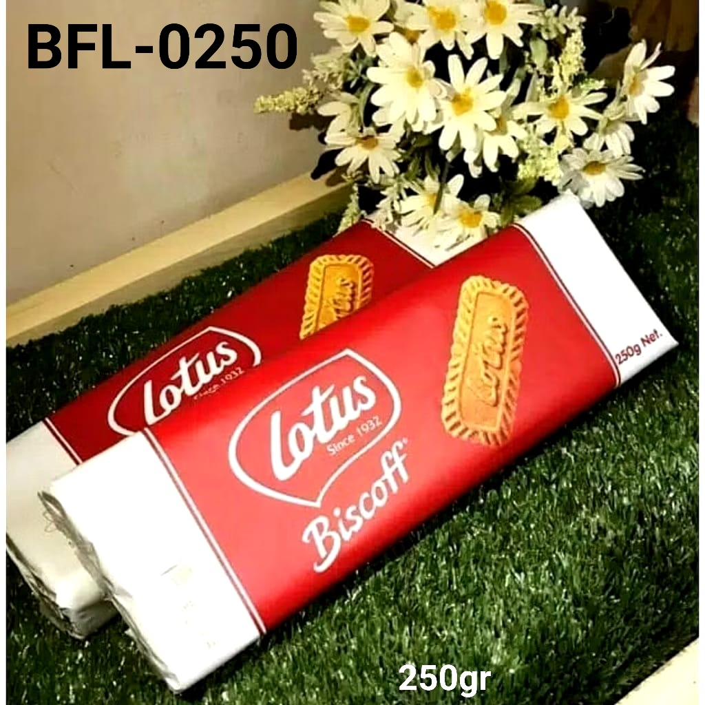 BFL-0250 Biscuit biscoff lotus Biscuit Caramel Cookie Roti Biscoff 250 Gr