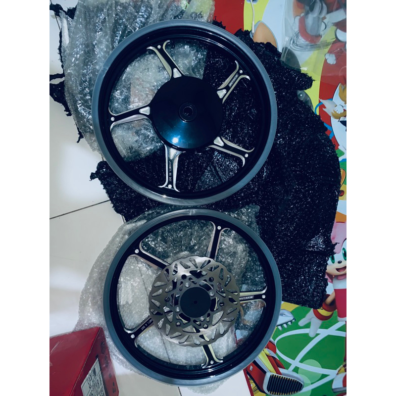 VELG AK55 MUTAKIN MIO M3/SOULGT125/MIO 125LAINNYA