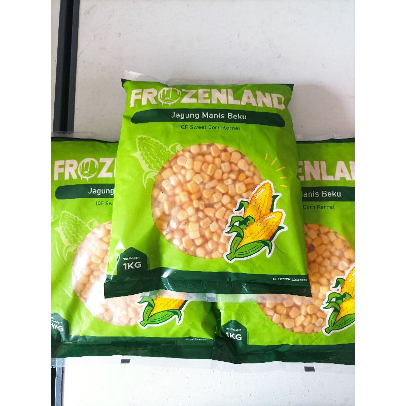 

Jagung Manis pipil Frozenland/Aviko 1kg Premium