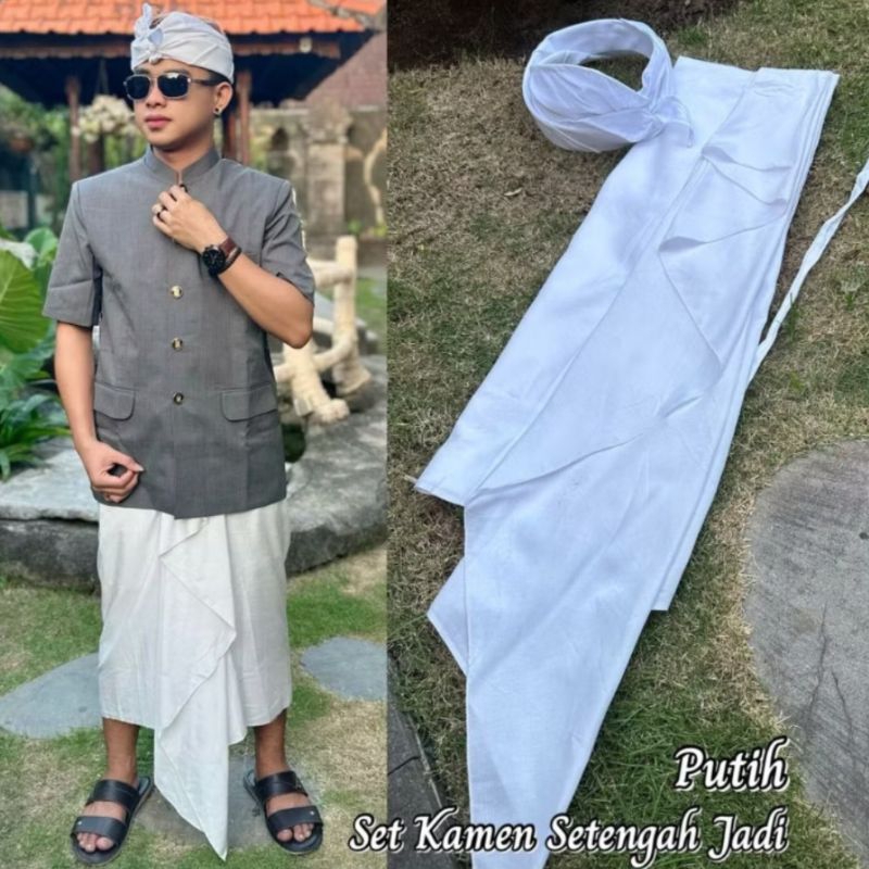 Set kamen kancut pria dewasa bali | Set kamen + udeng