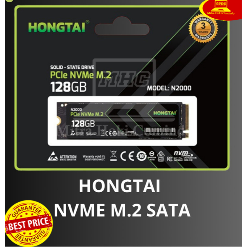 SSD M.2 NVME HONGTAI N2000 128GB SSD M.2 NVME MURAH ORIGINAL HONGTAI 128 GB 256 GB 512 GB
