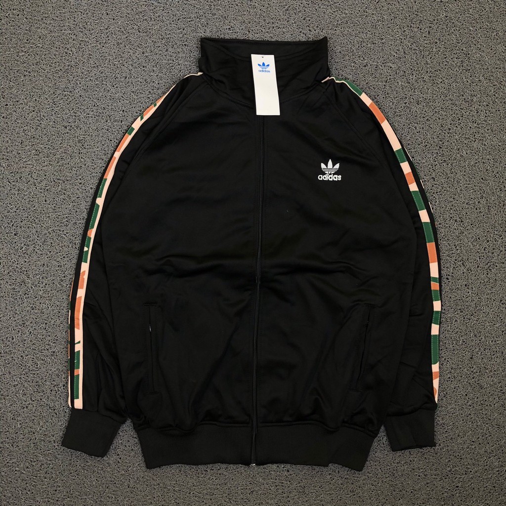 JAKET ADIDAS TRACKTOP BLACK LIST CAMO FARIASI PINGGIRAN BARU