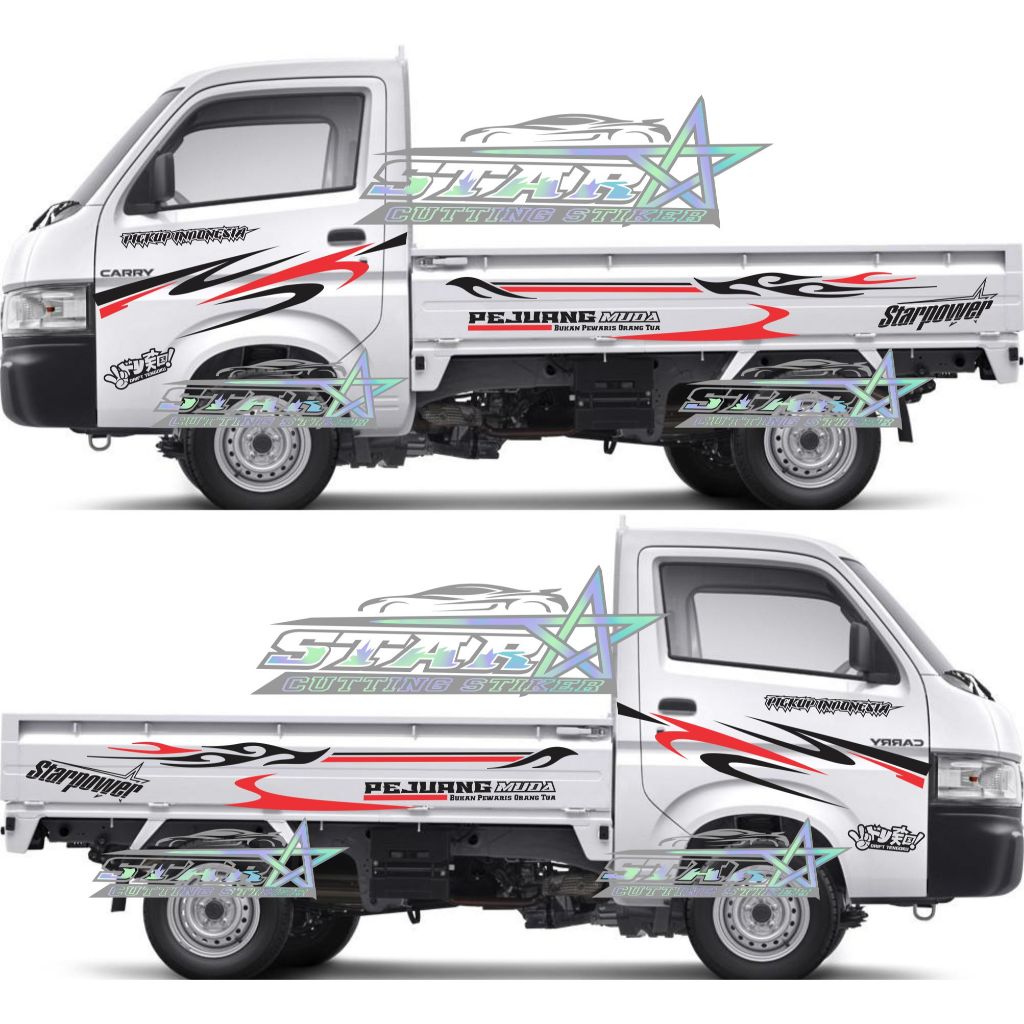 Stiker mobil pick up new carry sticker bodi mobil new carry stiker new carry stiker mobil pick up