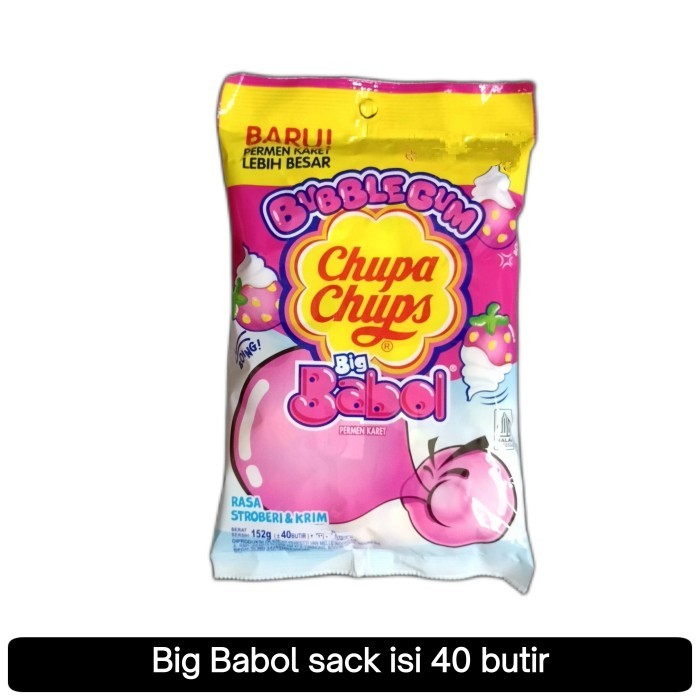 

permen karet big babol sack strawberry