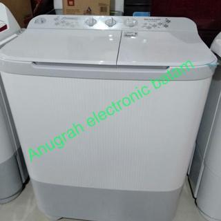 MESIN CUCI SHARP 9 KG ES-T90MW-PK 2 TABUNG MANUAL BATAM