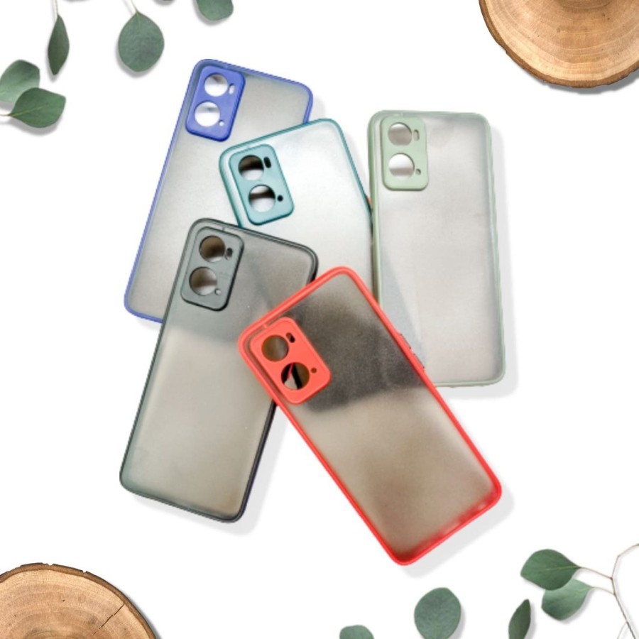 Case Color Doff Matte Transparan Softcase Oppo A76